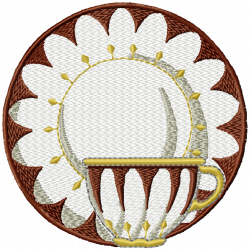 Mugs Embroidery Design 2 Mugs Embroidery Design 2
